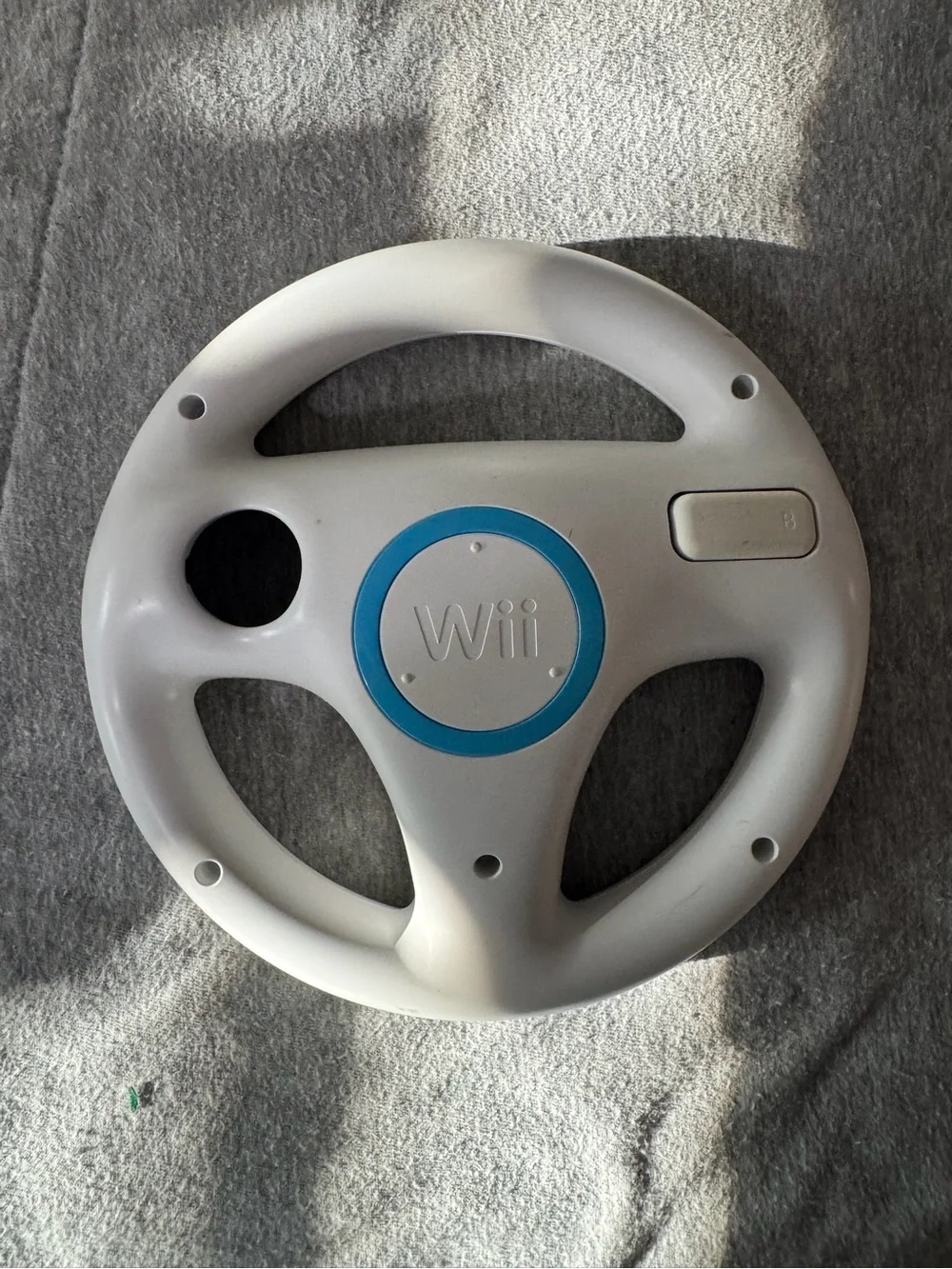 Nintendo White Racing Wheel Controllers (Pair)
